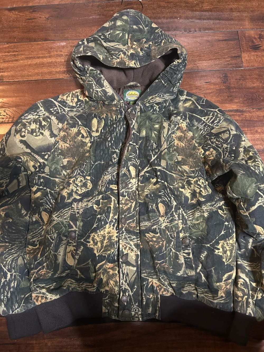 Cabela's womens Camo Hooded Jacket